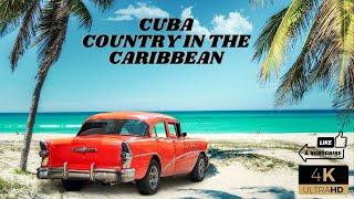 Amazing 4K Cuba Drone & Walk Footage A Country in the Caribbean