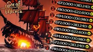 We Made MILLIONS From The Burning Blade in Sea of Thieves