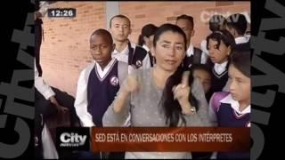 Niños sordomudos se quedan sin intérpretes |City TV|