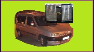 Citroen Berlingo First, Peugeot Partner 1996 How To Replace the Heater Matrix or Heater Core