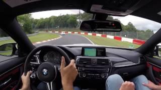 BMW M4 F82, Fast Lap Nürburgring, Pure Exhaust Sound, external mic