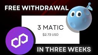 WITHDRAW Free 3 Matic|STEPS to earn more Planets in One planet