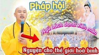 PHÁP HỘI NGŨ BÁCH DANH VIÊN MÃN HỒI HƯỚNG CHO THẾ GIỚI HOÀ BÌNH HẠNH PHÚC - AN LẠC #thaynhuanthinh