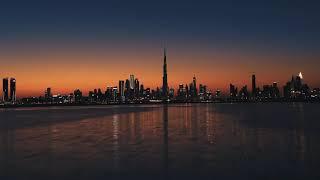 Drone tour over futuristic Dubai - Virtual Travel