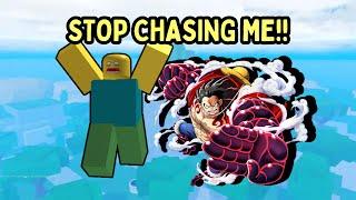 I Got Chased by TS Rubber | The Roblox Hunt | Fruit Battlegrounds Codes