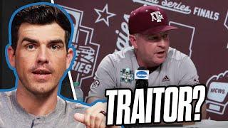 Is The Texas A&M Baseball Coach the Biggest Traitor Ever?