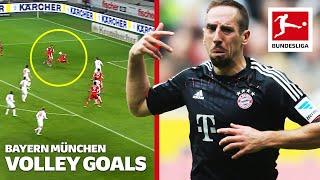 Spectacular Goals   by Lewandowski, Thiago, Ribéry & Co. - Top 10 Volley Goals FC Bayern