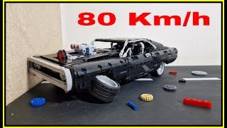 Lego Technic 42111 CRASH  Crash Speed 80 KM/H  Lego car CRASH TEST - Lego Technic CRASH Test