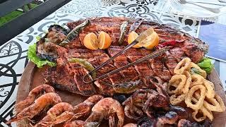 The largest fish market in Georgia. Batumi seafood feast