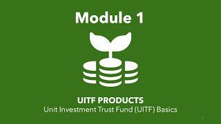 Module 1: UITF Products | UCP Training Video | TOAP 2021