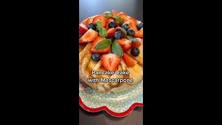 Pancake Cake with Mascarpone | Tasty | ASMR | Pro Just Cook