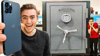 UNBOXING $1,000,000 GIANT EBAY MYSTERY SAFE (IPHONE 12 PRO INSIDE!!!!)