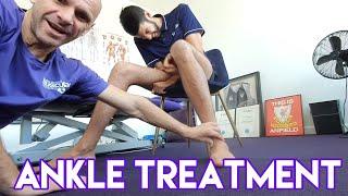 Ankle Sprain Treatment  Clean The Pain Away!