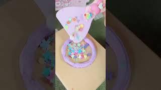 แม่มี่รีวิว DIY บีบครีม ทำพวงกุญแจชื่อ เขย่าวิ้ง #ของDIy #รีวิวของเล่นDIy #แม่มี่สายเล่น