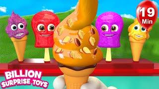 parque de helados Canciones Infantiles | BillionSurpriseToys Español