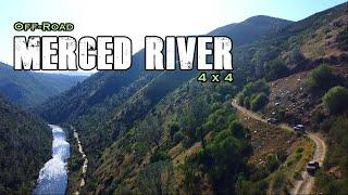 Best Merced River Off Road Single Track Trail for 4x4  Overlanding Toyota Tacomas and Lexus GX470