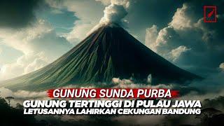 Letusan Gunung Sunda Purba, Gunung Tertinggi di Pulau Jawa, Awal Terjadinya Cekungan Bandung