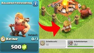 BAUARBEITER LEHRLING SCHNELLER BEKOMMEN & LEVELN  Clash of Clans * CoC