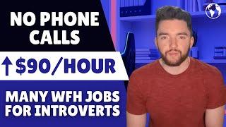 5 Work From Home Companies Hiring for No Phone Remote Jobs for Introverts