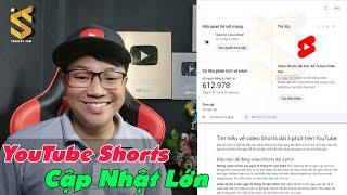 Kiếm tiền nhiều hơn với YouTube Shorts phiên bản mới, tranh thủ đi trước 1 bước.