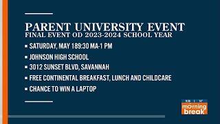 Final Parent University event of the school year