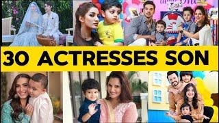 Pakistani Actresses Sons | Pakistani Actress With Their Son | Sons of Pakistani Actresses