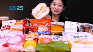 Republic of Korea convenience store dessert| Convenience Store - Chocolate, Pudding ASMR Mukbang