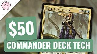 Sidisi, Brood Tyrant | EDH Budget Deck Tech $50 | Self Mill | Magic the Gathering | Commander