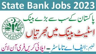 State Bank of Pakistan Jobs 2023 - SBP Jobs 2023 Apply Online - HowTo Get Bank Jobs in Pakistan 2023