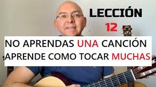 Como Aprender Canciones en Guitarra LECCIÓN 12