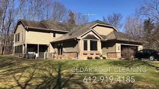 MN Cedar Roof Cleaning