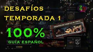 DESAFÍOS 100% TEMPORADA 1 | VANGUARD ZOMBIES!