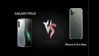 Galaxy Fold VS iPhone 11 Pro Max Camera Comparison!!!Amazing Night Mode!!