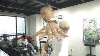 WBJewelry custom/DP 龙猪/CDC Hookah King & higher brothers birthday present ring