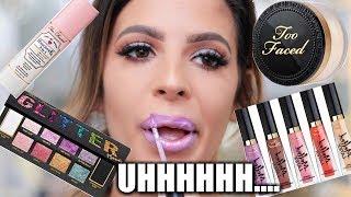 * NEW TOOFACED MAKEUP | GLITTER BOMB & ETHEREAL SETTING POWDER | HIT OR MISS?
