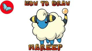How To Draw Mareep Pokemon | Drawing Animals