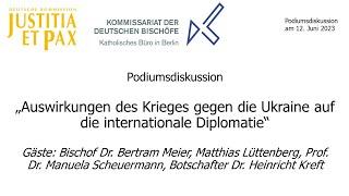 Auswirkungen des Krieges gegen die Ukraine auf die internationale Diplomatie