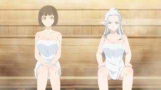 BIG OPPAIS Girl's Hot Bath Scene | Banished from the Hero's Party