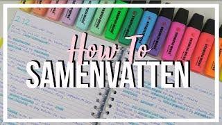 How To: Samenvatting Maken | Bo