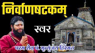 निर्वाणषटकम् | मृत्युंजय हिरेमठ | चिदानन्द रूप: शिवोऽहम् | NirvanaShatakam | Mritunjay Hiremath