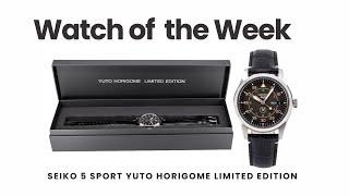 Watch Of The Week | Seiko Sport 5 Yuto Horigome Limited Edition