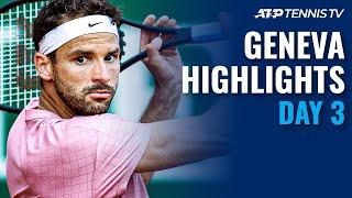 Dimitrov, Ruud in Action; Stricker Seeks Maiden QF vs Fucsovics | Geneva 2021 Highlights Day 3