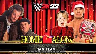 Home Alone Christmas Tag Team Match with JOHN CENA | WWE 2K22