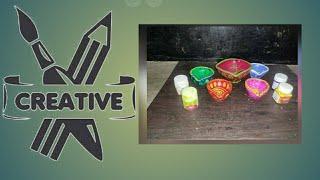 How To Decorate Diya Step By Step DIY diya craft