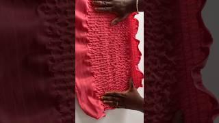  DIY Shirring/Smocking Dress #diy #sewveryeasy #sewingprojects