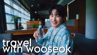 (eng sub) travel with wooseok (NH bank travel card advertisement)