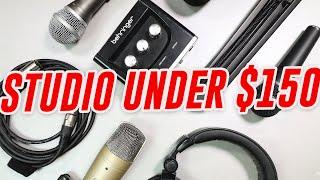 3 Full Recording Studio Setups Under $150 (Studio Setup)