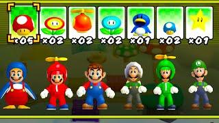 New Super Mario Bros. Wii – 2 Player World 7 (1) Walkthrough Co-Op