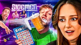 Freya Reacts to SIDEMEN YOUTUBER DRUNK BINGO