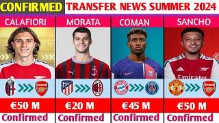 ALL CONFIRMED AND RUMOURS SUMMER TRANSFER NEWS,DONE DEALS,SANCHO TO ARSENAL,MORATA TO AC MILAN